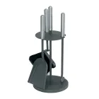 Suport scule cu 3 scule metalice in diferite finisaje Made in Italy - Darbuka Viadurini