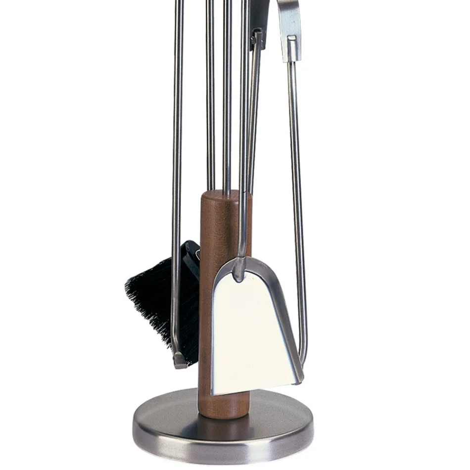 Suport scule cu 4 accesorii din metal sau otel Made in Italy - Papaya Viadurini