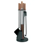 Suport scule cu 4 accesorii din metal sau otel Made in Italy - Papaya Viadurini