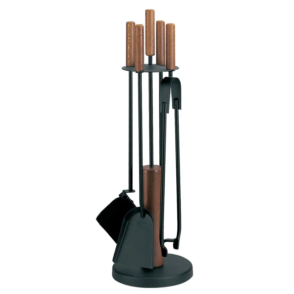 Suport scule cu 4 accesorii din metal sau otel Made in Italy - Papaya Viadurini