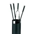 Suport pentru scule cu 4 Accesorii pentru Semineu Incluse Made in Italy - Snake Viadurini