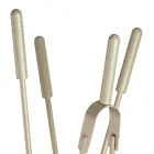 Suport de scule cu 4 unelte de îngrijire a șemineului Made in Italy - Fakir Viadurini