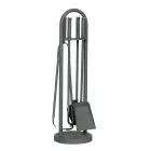 Suport pentru scule cu 4 Unelte pentru Semineu Made in Italy - Licaone Viadurini