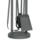 Suport de scule cu 4 Unelte pentru Semineu Made in Italy - Licaone Viadurini