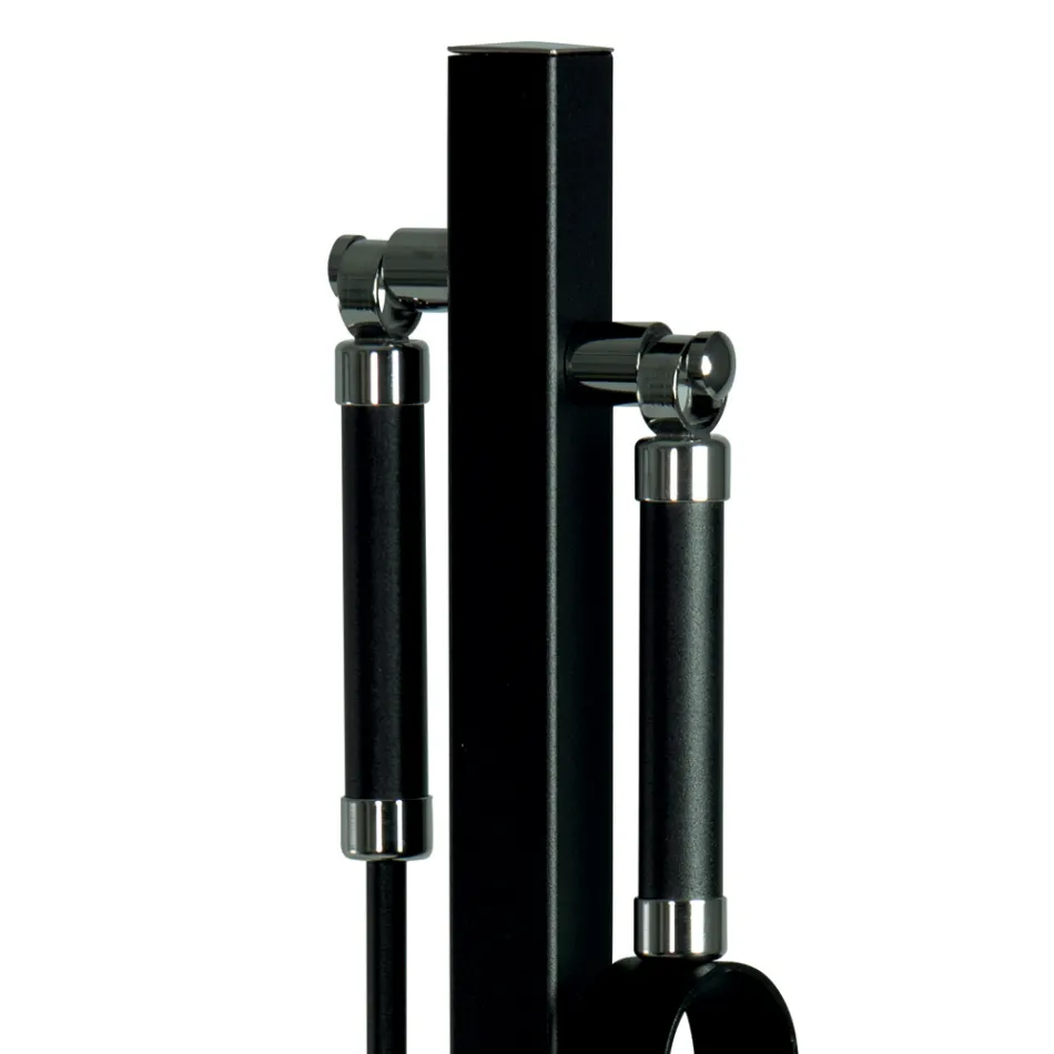 Suport scule cu cârlig și clemă din metal sau oțel Made in Italy - Samovar Viadurini