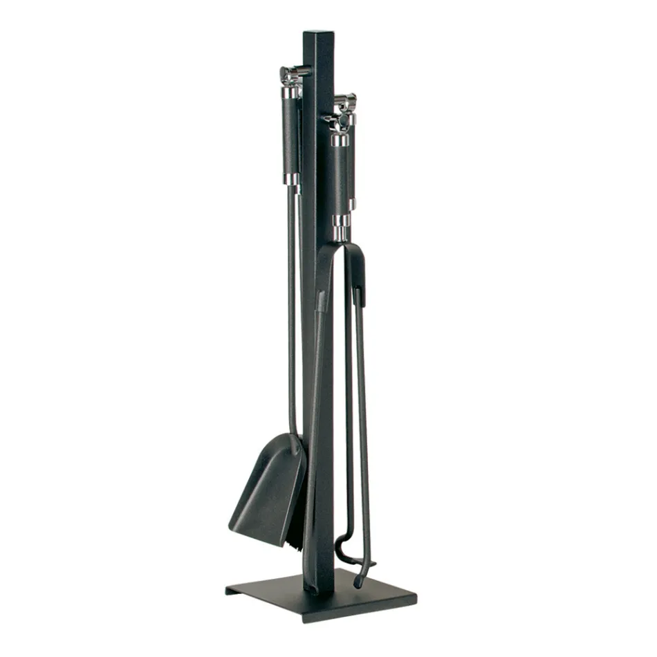 Suport de scule cu cârlig, clemă, recipient pentru praf și perie Fabricat în Italia - Geisha Viadurini