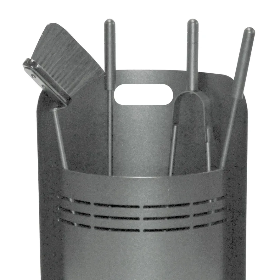 Suport de scule fix cu 4 scule pentru Semineu Made in Italy - Bonsai Viadurini