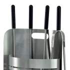 Suport de scule fix cu 4 scule pentru Semineu Made in Italy - Bonsai Viadurini