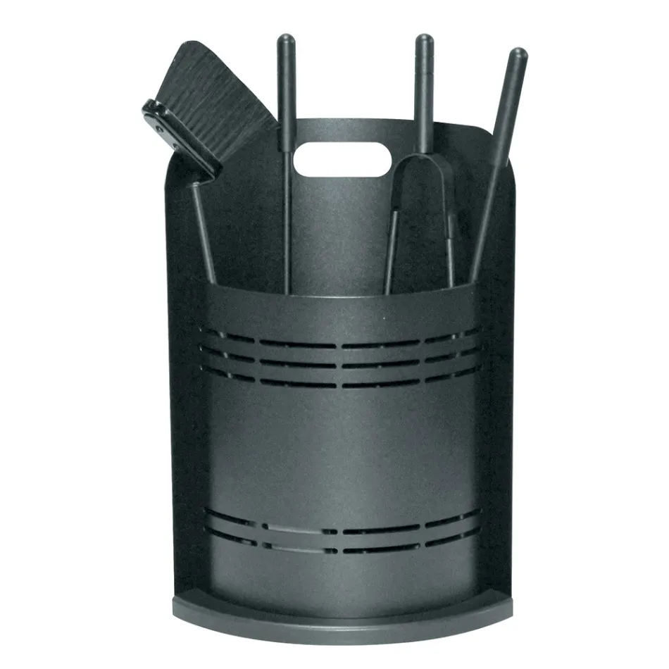 Suport de scule fix cu 4 scule pentru Semineu Made in Italy - Bonsai Viadurini