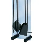 Suport pentru scule din cristal temperat cu 4 accesorii Made in Italy - Zebra Viadurini