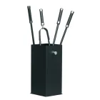 Suport de scule metalic patrat si 4 accesorii Made in Italy - Iena Viadurini