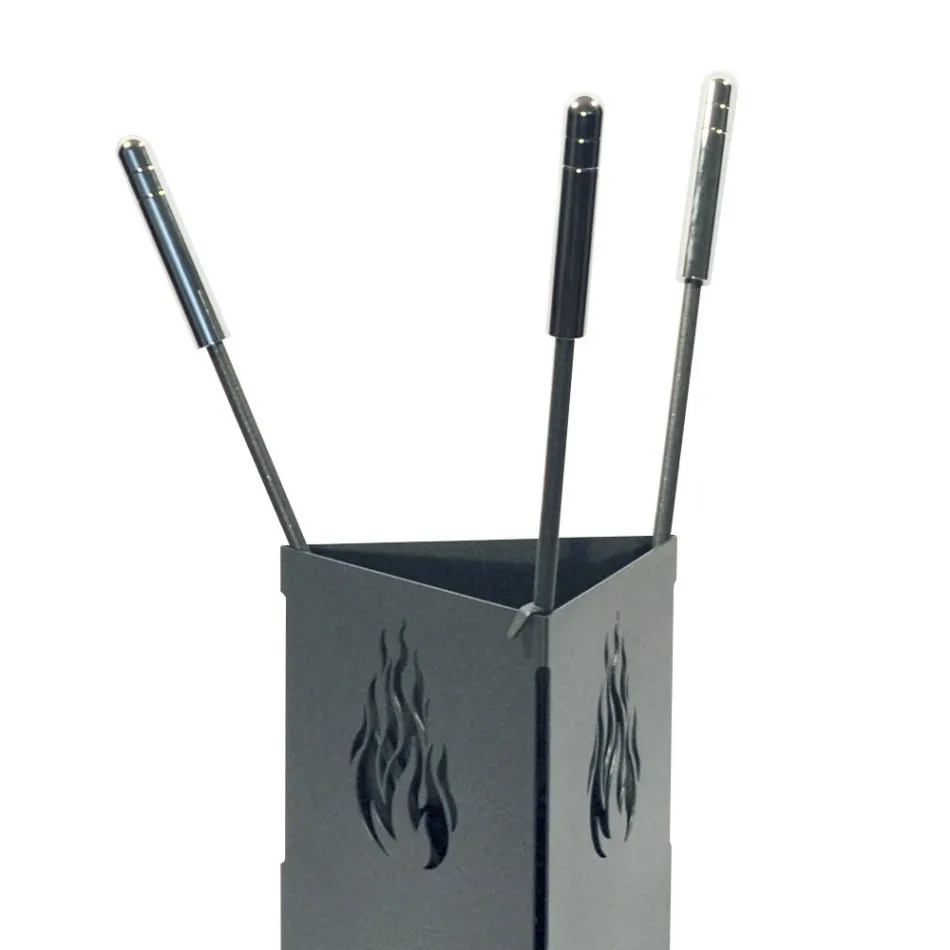 Suport de scule triunghiular cu 3 accesorii incluse Made in Italy - Passero Viadurini