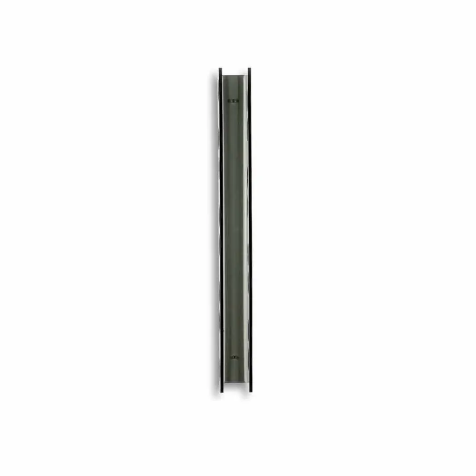 sticle Porta Wall afumat Pat L6xH60xP11cm mic, design modern Viadurini