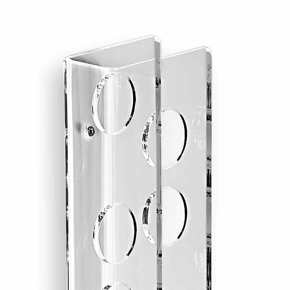 sticle Porta perete transparent Pat Big L6xH100xP11cm Viadurini