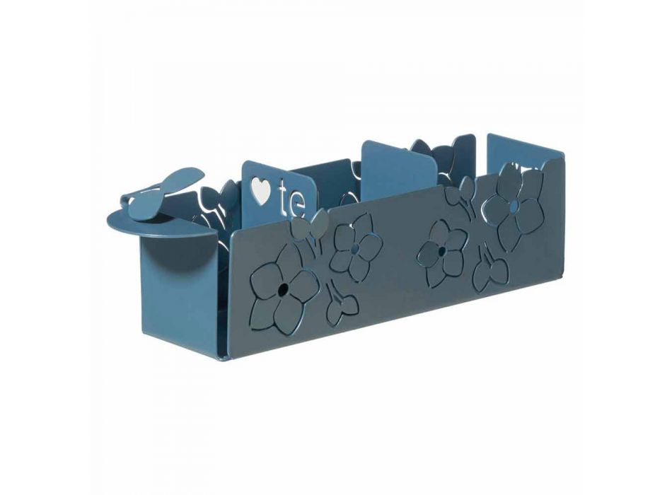 Porta The Sachets from The Floral of Modern Design in Iron Made in Italy - Marken Viadurini