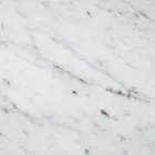 Batistă modernă din marmură albă de Carrara Fabricată în Italia - Rafa Viadurini