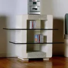 Stativ TV de înaltă calitate din piatră și cristale cu design modern Xeni Viadurini