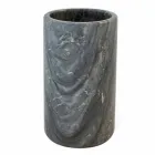 Suport de scule de bucătărie din marmură albă gri sau neagră, fabricat în Italia - Tulvio Viadurini