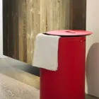 Cămăși de rufe cilindrice din piele prelucrată manual Roby Viadurini