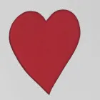 Coș de rufe din piele contemporană fabricat în Italia Adele, inserție de inimă Viadurini