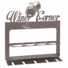 Suport de sticlă făcută manual din fier prețios Made in Italy - Maste Viadurini