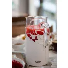 Suport modern pentru sticle din fier alb, bej sau fildeș, fabricat în Italia - Leiden Viadurini