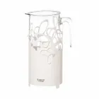 Suport modern pentru sticle din fier alb, bej sau fildeș, fabricat în Italia - Leiden Viadurini