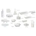 Suport modern pentru butelii de fier, realizat manual în Italia - Leiden Viadurini