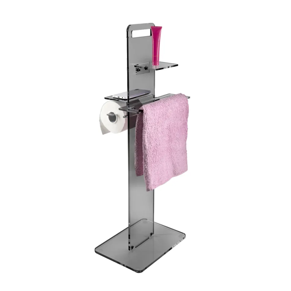 Suport pentru hârtie, prosop și bideu pentru săpun Made in Italy - Pluto Viadurini