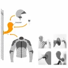 Suport cască sau cuier de perete colorat, 6 bucăți - Crazy Head de Myyour Viadurini