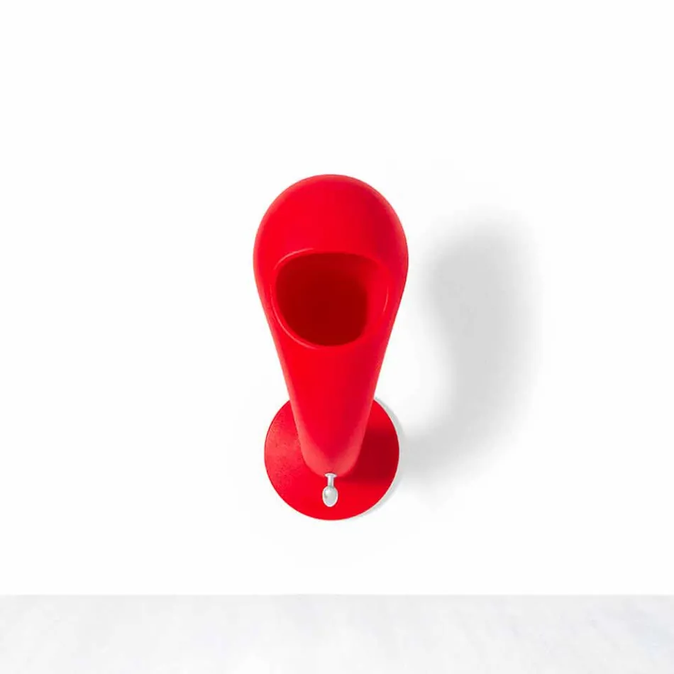 Suport cască sau cuier de perete colorat, 6 bucăți - Crazy Head de Myyour Viadurini