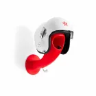 Suport cască sau cuier de perete colorat, 6 bucăți - Crazy Head de Myyour Viadurini