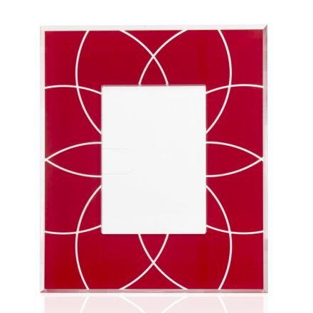 Cadru foto 10x15 cm cu cadru și decorațiuni din plexiglas colorat - Kang Viadurini