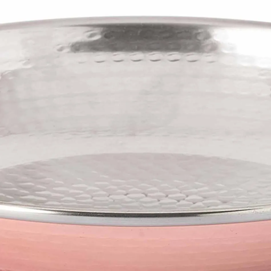 Bol de fructe de masă de proiectare Centrala de cupru bătută manual 28 cm - Terraemare Viadurini