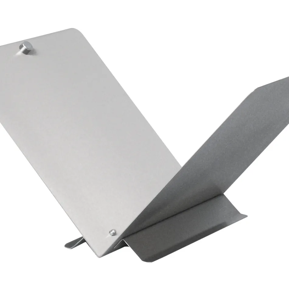 Suport de lemn in forma de carte deschisa din metal sau otel Made in Italy - Falco Viadurini