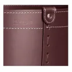 Suport cilindric pentru jurnal din piele regenerată cu roți Tonda Firestyle Viadurini