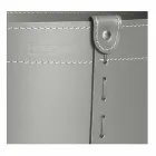 Suport cilindric pentru jurnal din piele regenerată cu roți Tonda Firestyle Viadurini