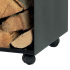 Suport lemn cu roti si sertar superior Made in Italy - Polare Viadurini