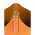 Portalegna din interior cu roată într-o piele regenerată modernă Fabia Viadurini