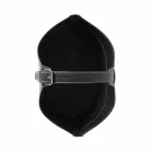 Portalegna din interior cu roată într-o piele regenerată modernă Fabia Viadurini