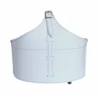 Portalegna din interior cu roată într-o piele regenerată modernă Fabia Viadurini