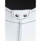 Portalegna din interior cu roată într-o piele regenerată modernă Fabia Viadurini