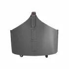 Portalegna din interior cu roată într-o piele regenerată modernă Fabia Viadurini