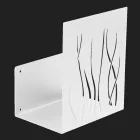 Suport pentru lemn de foc de interior din otel vopsit Made in Italy - Ghino Viadurini