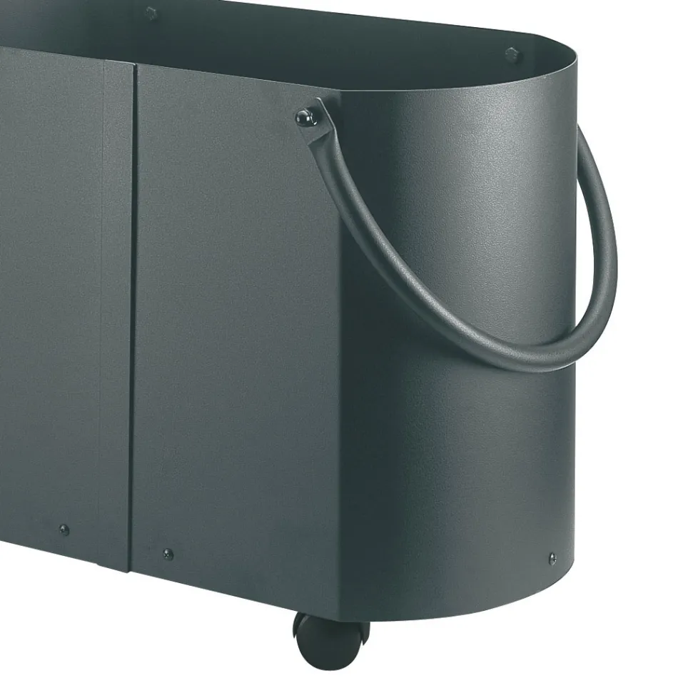 Suport lemn in diferite finisaje cu 2 manere laterale Made in Italy - Impala Viadurini