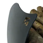 Suport interior pentru lemn de foc din oțel vopsit Fabricat în Italia - Leopoldo Viadurini