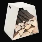 Suport modern pentru podea din oțel vopsit Fabricat în Italia - Demetra Viadurini