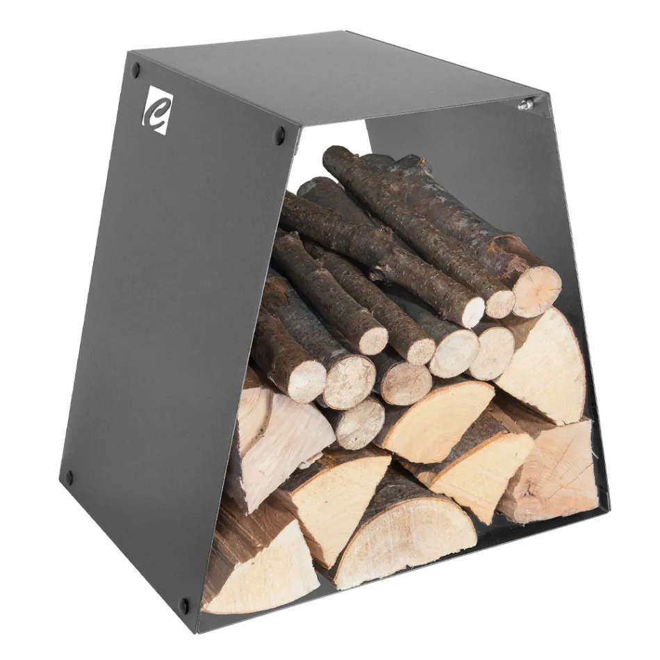 Suport modern pentru podea din oțel vopsit Fabricat în Italia - Demetra Viadurini