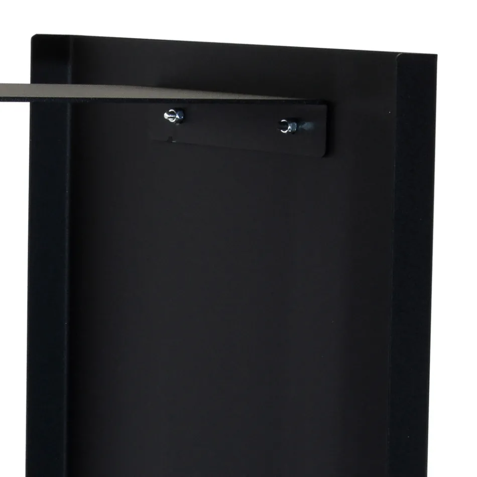 Suport modern pentru bușteni din oțel vopsit Fabricat în Italia - Patrik Viadurini