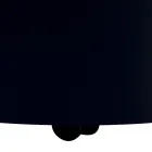 Suport din lemn modern din metal cu roți fabricat în Italia - creion Viadurini